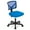 Blue, variant on Gianna Mesh Task Chair with Padded Seat for Home Office, Pink