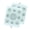 White, variant on VOS Family Size Floating Refreshments Holding Tray for Snacks and Drinks | Ultra Buoyant Water Floats for Pools Sandbars Parties, 9-Holes, Pack of 1, Seafoam Blue