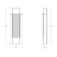 thumbnail image 2 of Sonneman 7418-Wl Kengo 30" Tall Commercial Led Outdoor Wall Sconce - Grey, 2 of 3