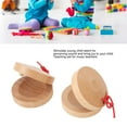 thumbnail image 3 of Wooden Finger Castanets, Crisp Ringing Wooden Castanets  For Music Class, 3 of 8
