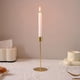 thumbnail image 4 of Candelabro para velas de pilar, candelabro, adorno elegante, candelabro decorativo para festival, sala de estar Oro L, 4 of 9