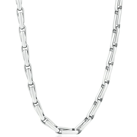 Pompeii Men's 14k Gold (75gram) or Platinum (141gram) 5.5mm Link Chain Necklace 22" (,)