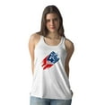 thumbnail image 2 of American Flag July 4Th Racerback Tank Women -Image by Shutterstock, Female x-Small, 2 of 4