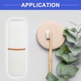 thumbnail image 2 of Vocoste Lightweight Toothbrush Holders Case for Travel White 2.36"x1.57"x7.87", 2 of 4