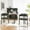 Green, variant on Rustic Bar Stool with 360° Swivel - Fir Wood Construction, Wide Armrest, Brown, 24L x 21.6W x 49.6H, Tall Bistro Chair for Kitchen Island, Dining Room, Pub