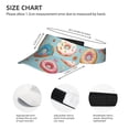 thumbnail image 2 of KLL Sport Sun Visor Hats Ball Caps Empty Top Baseball Sun Cap for Men Women-Colorful Donut, 2 of 6