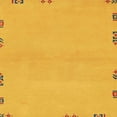 thumbnail image 1 of Ahgly Company Indoor Square Abstract Orange Abstract Area Rugs, 4' Square, 1 of 6