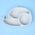 thumbnail image 1 of Baby Silicone Plate, Suction Cup Compartment Plate, Food Grade Baby Food Bowl, 1 of 4