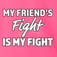 thumbnail image 6 of Wild Bobby My Friend's Fight Is My Fight | Breast Cancer Pink Ribbon Fight Family Support Breast Cancer Awareness Men Tee, 6 of 6