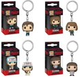 thumbnail image 2 of Funko Pop Pocket Pop Keychain Stranger  Eleven Robin Barb Steve Dustin Key Ring Chain Model Toy Adults Children Gift Toys ZR, 2 of 7