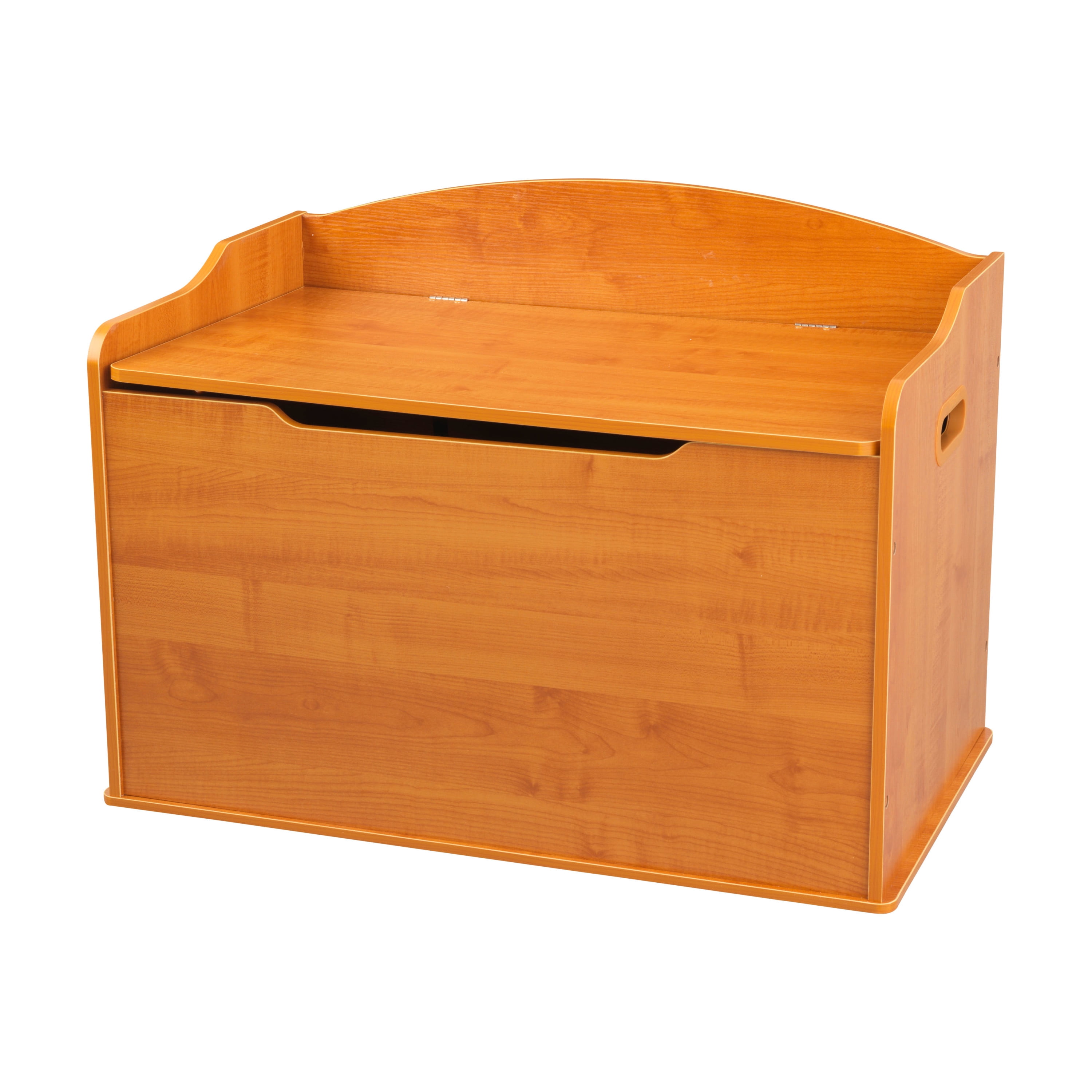 KidKraft Austin Wooden Toy Box Bench with Safety Hinged Lid