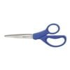 Westcott Preferred Line Stainless Steel Scissors, 8" Long, Blue
