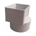 thumbnail image 2 of NDS Schedule 35 3 in. Hub each X 4 in. D Female PVC Downspout Adapter 1 pk, 2 of 2
