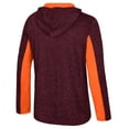 thumbnail image 3 of Men's Colosseum Maroon Virginia Tech Hokies Always Sunny Quarter-Zip Hoodie, 3 of 3
