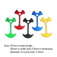 CHAXIN Durable Aluminum Alloy Plank Floor Fishbone Anchor Tent Pegs