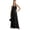 7# Black, variant on Backless Dress Women 2026 Minimalist Halter Neck Maxi Dress Casual Loose Fit Summer Dress Pockets Comfortable Breathable Black XL