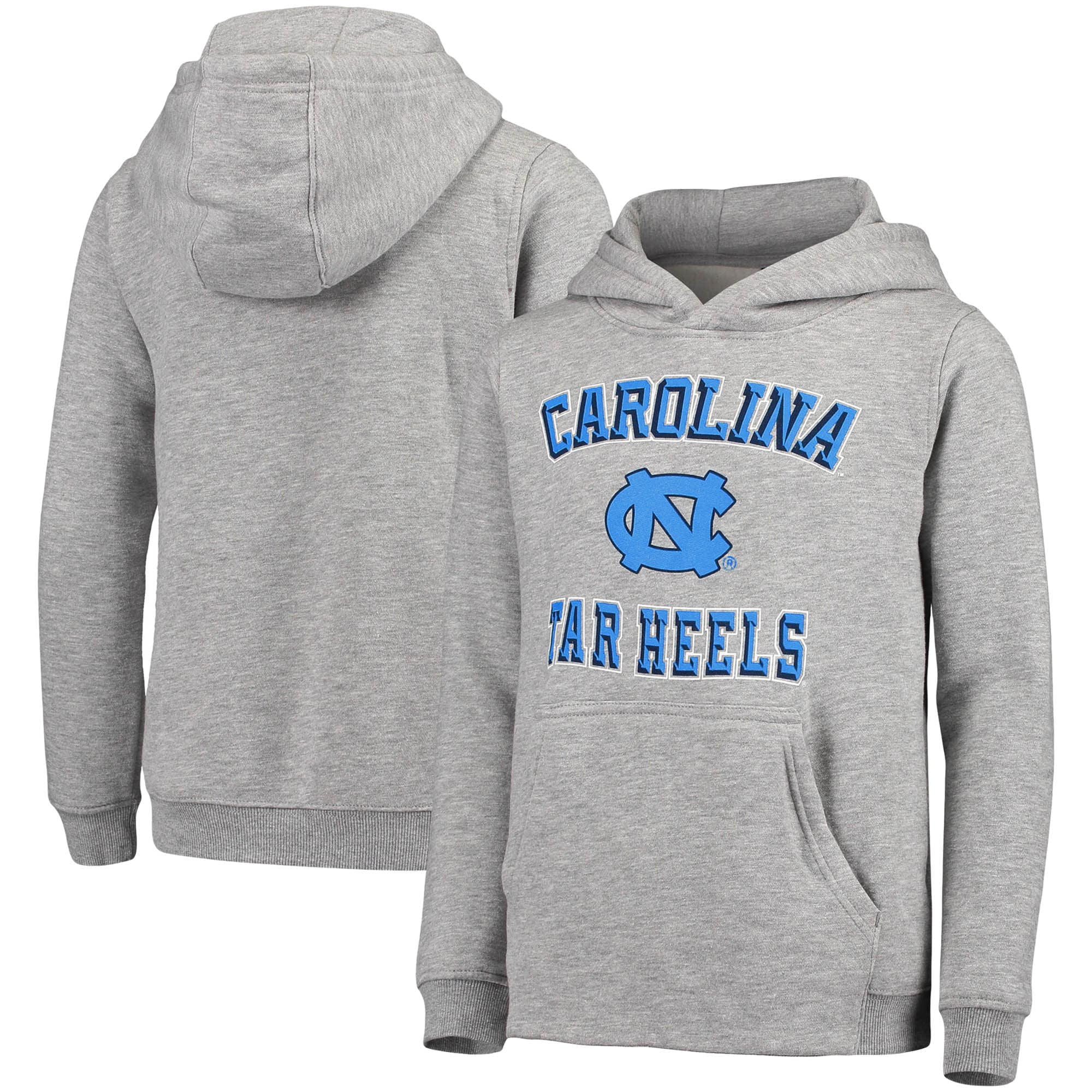 Outerstuff North Carolina Tar Heels Youth Big Bevel Pullover Hoodie