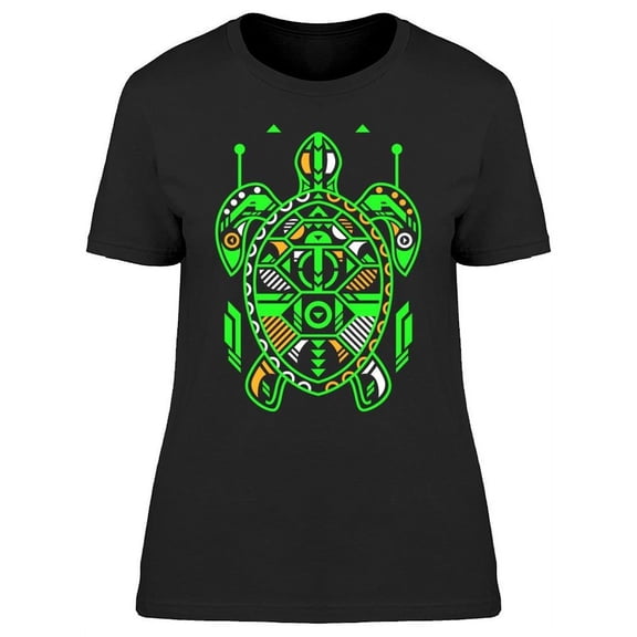 Turtle Shapes T-Shirt Women -Image by Shutterstock, Female Small