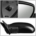 thumbnail image 2 of DNA Motoring OE Style Power Heated Left Side Mirror Compatible with 2001-2006 Elantra GLS/GT, 2 of 3