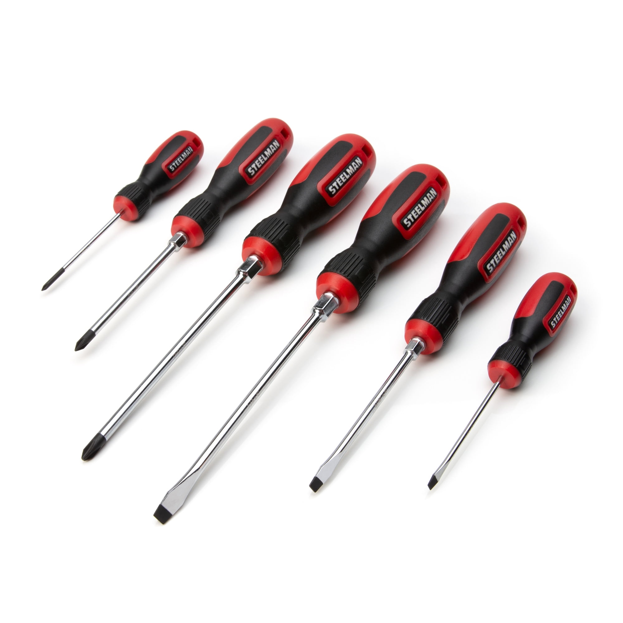 STEELMAN 42085 6Piece Comfort Grip Screwdriver Set