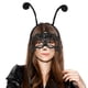 thumbnail image 2 of 1 juego de diadema con antenas y máscara de encaje para Halloween, 2 of 7