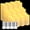Ivory 24 Pack (D:2.2" x H:4"5"6"), variant on Flickering Led Candles With Birch Bark Effect - Set Of 9-operated Real Waxar 10-key Remote Control 2/4/6/8 Hour Timer
