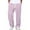 17# Purple, variant on Mens Corduroy Pants Lightweight Elastic Casual Waist Drawstring Pants Straight Baggy Pants with Pockets Black L