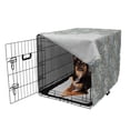 thumbnail image 2 of Azulejo Dog Crate Cover, Rhythmic Classical Ceramic Mosaic Print Oriental Style Motifs Print, Easy to Use Pet Kennel Cover for Medium Large Dogs, 35" x 23" x 27", Multicolor, by Ambesonne, 2 of 6