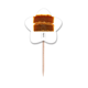 thumbnail image 1 of Pastel de piña de Luna Festival de mediados de otoño Selección de pastelitos Star lable Flag en palillos de dientes, 1 of 3