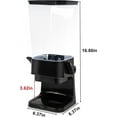 thumbnail image 4 of 5L Cereal Dispenser Countertop with lids, Organization and Storage Containers for Kitchen and pantry, Rice Dispenser for food, Cereal, Beans, Nuts, Snack,Oatmeal, Dog Food, Bird Seed, Black, 1Pc, 4 of 14