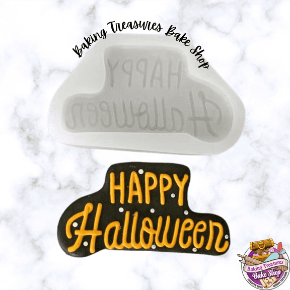 Happy Halloween Silicone Mold