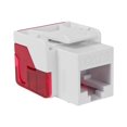 thumbnail image 1 of ICC - Keystone coupler - RJ-45 (F) - CAT 6 - white (pack of 400), 1 of 5