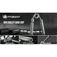 thumbnail image 3 of 100lbs-350lbs Fitness Heavy Hand Grips Strength Excerciser Wrist Strap Rehabilitation Developer Muscle Training Device, 3 of 5