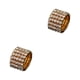 thumbnail image 1 of Anillo de Amistad Minnieouse de Diamantes Brillantes Compromiso Único Anillo de Promesa de Boda Dorado 5 Filas, 1 of 6