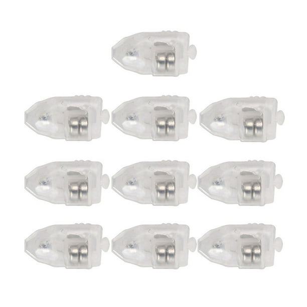 EeaseMX 10 mini luces LED superbrillantes para globos, ideales para fiestas, para farolillos de papel (multicolor)
