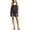 Black, variant on Womens Y2K Denim Shortalls Button Front Loose Fit Bib Overall Shorts Adjustable Strap Jean Romper with Pockets
