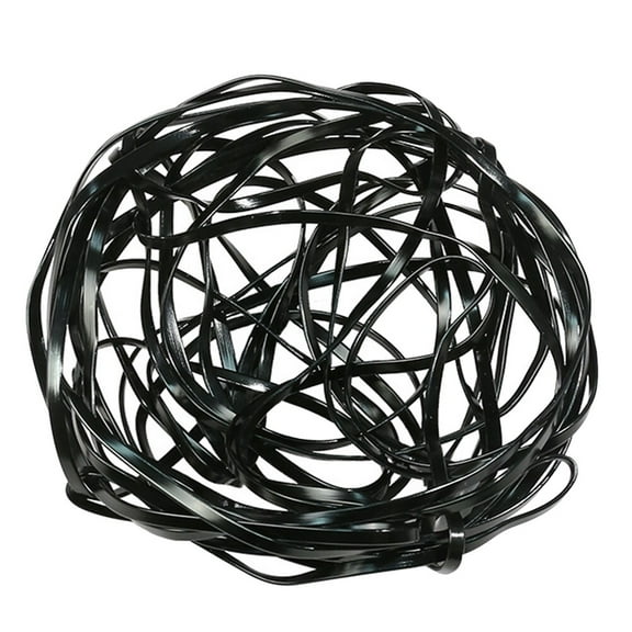 NUTEDOM DIY Flower Frog Floral Cage Vase Filler Ikebana Mesh Ball Black