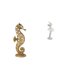 thumbnail image 1 of Estatua de resina, figura de bailarina, escultura, adorno, decoración de escritorio, hecha de material de resina con detalles artísticos, adecuada par, 1 of 8