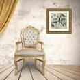 thumbnail image 3 of Goldberger, Jennifer 12x12 Gold Ornate Wood Framed with Double Matting Museum Art Print Titled - Toile Redone III, 3 of 4