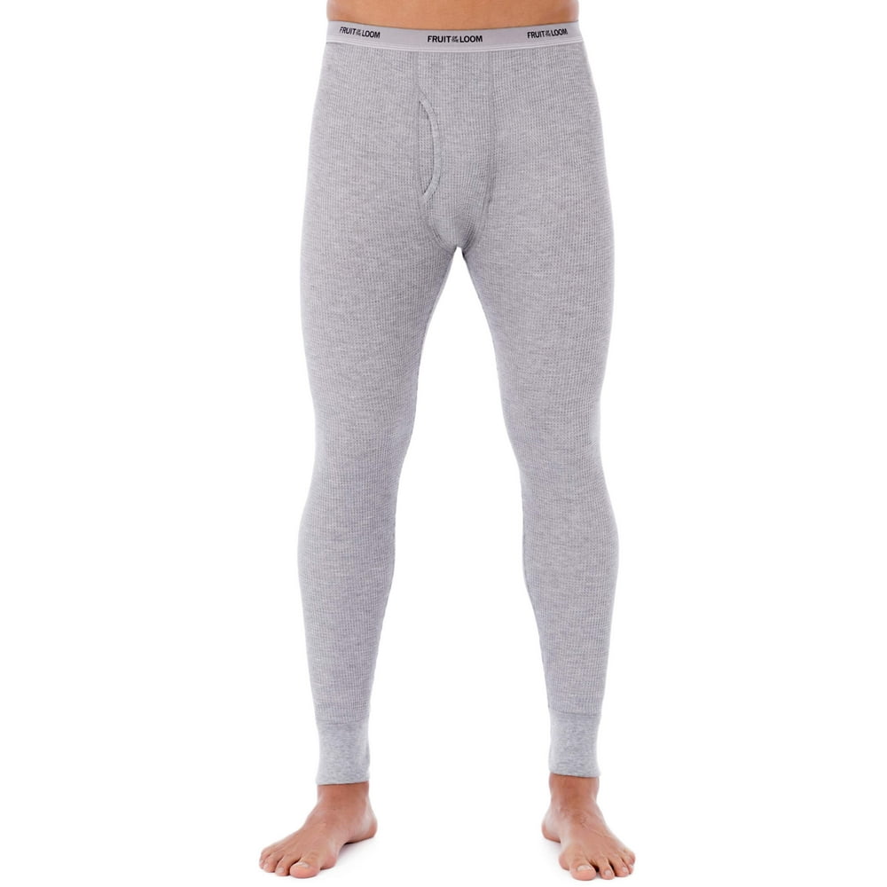 fruit of the loom men's classic thermal underwear bottom