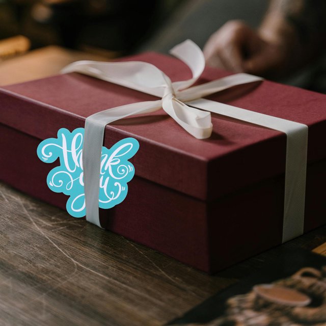 YSNOOWE 50Ud Tarjetas Pequeñas Para Agradecer En Tiendas Con Doble