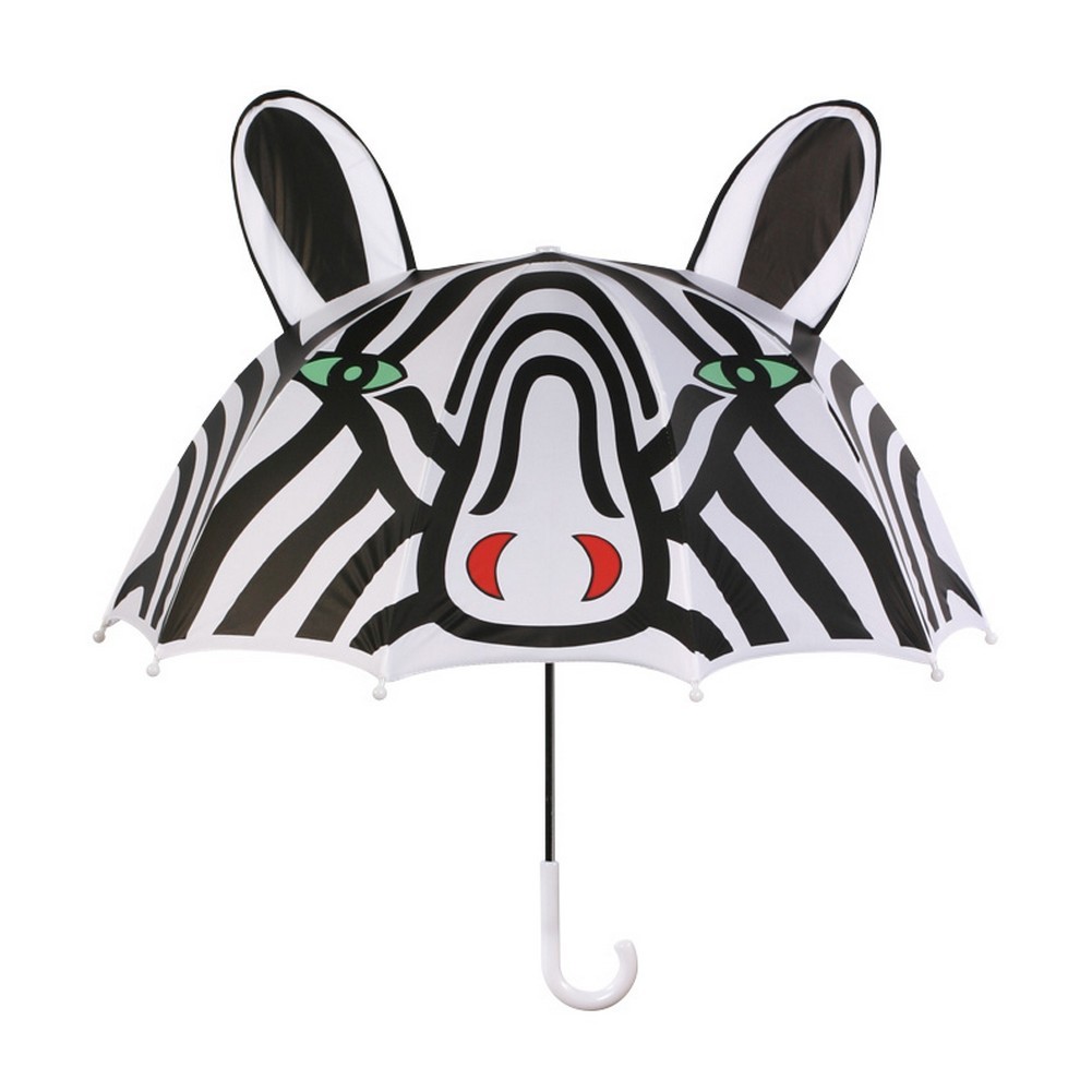 Little Girls' Zebra Umbrella