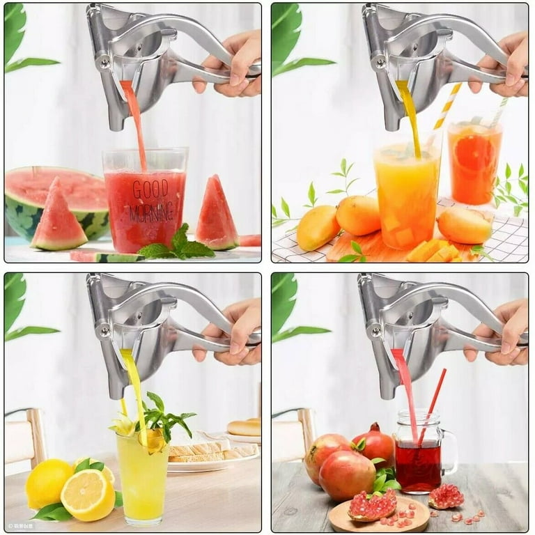 Fruit Juice Squeezer, Easy Manual Handheld Fruit Juicer, Heavy