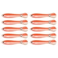 thumbnail image 1 of 10Pcs Lure Bait Fishing Soft Loach Artificial Fishing Loach Artificial Goods Bass Tackle Fake Goods Moving Bouncing Sinking Swimming Accessory A Small, 1 of 9