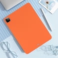 thumbnail image 5 of Dteck for iPad Pro 11 inch Tablet Case 2022/2021/2020/2018 Model (4th/3rd/2nd/1st Generation), Slim Lightweight Soft TPU Back Shockproof Cover Flexible Silicone Bumper Drop Proof Shell,Orange, 5 of 8