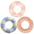 thumbnail image 4 of Deportes Acuáticos Anillos de natación inflables flotantes para niños (80 rosa), 4 of 9