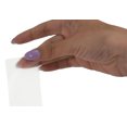 thumbnail image 1 of Protectores de etiquetas de vinilo School Smart, esquinas redondas, rectangulares, 1 x 3 pulgadas, transparente, paquete de 500, 1 of 5