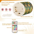 thumbnail image 5 of Yayeee Flameless Candles with Remote Flickering Battery Operated Multi Color Changing, Geometric Patterns, 5 of 7