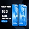 thumbnail image 1 of 2Pcs 10D HD Vidrio Templado Para iPhone 14 13 12 Pro Max 14 Plus 7 8 XR X XS SE 14 Full Pegamento Cubierta Protector De Pantalla Película Protectora, 1 of 3