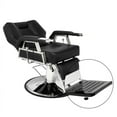 thumbnail image 2 of Fithood HZ8706 Professional Portable Hydraulic Lift Man Large Barber Chair Black, 2 of 5